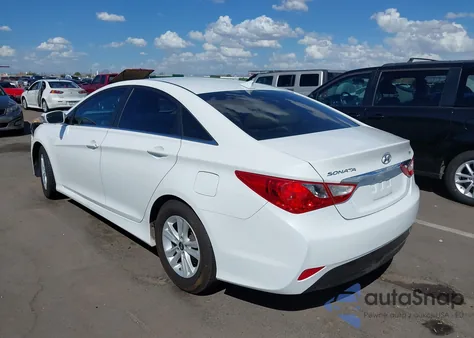 2014 Hyundai Sonata Gls из США, поврежденный, VIN 5NPEB4ACXEH862281
